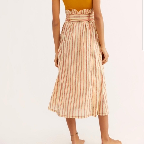 Free People Natalia Midi Skirt NWOT - Picture 5 of 5
